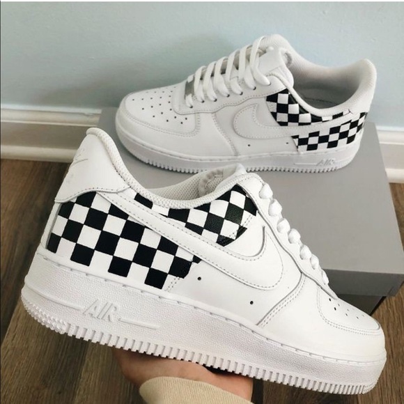 checkered air force 1s
